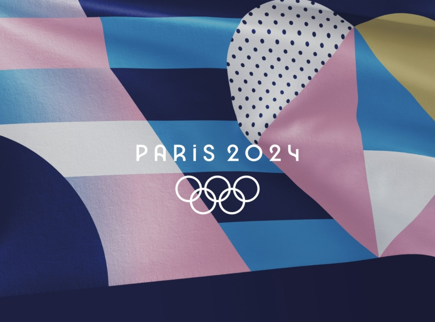 Image d'un drapeau Paris 2024